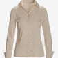 Sophia Button-Up Charmeuse Blouse Pearl