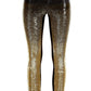 Ombre Sequin Jean Black/Gold