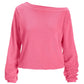 Loop Terry Slouchy Sweatshirt Pink