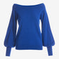 Lightweight Slouchy Sweater Deep Ocean
