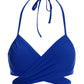 Swim Sense Underwire Wrap Bikini Top 2AJ56 Deep Ocean