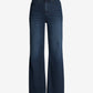 Malibu High-Rise Wide Leg Jean Dark Wash Denim