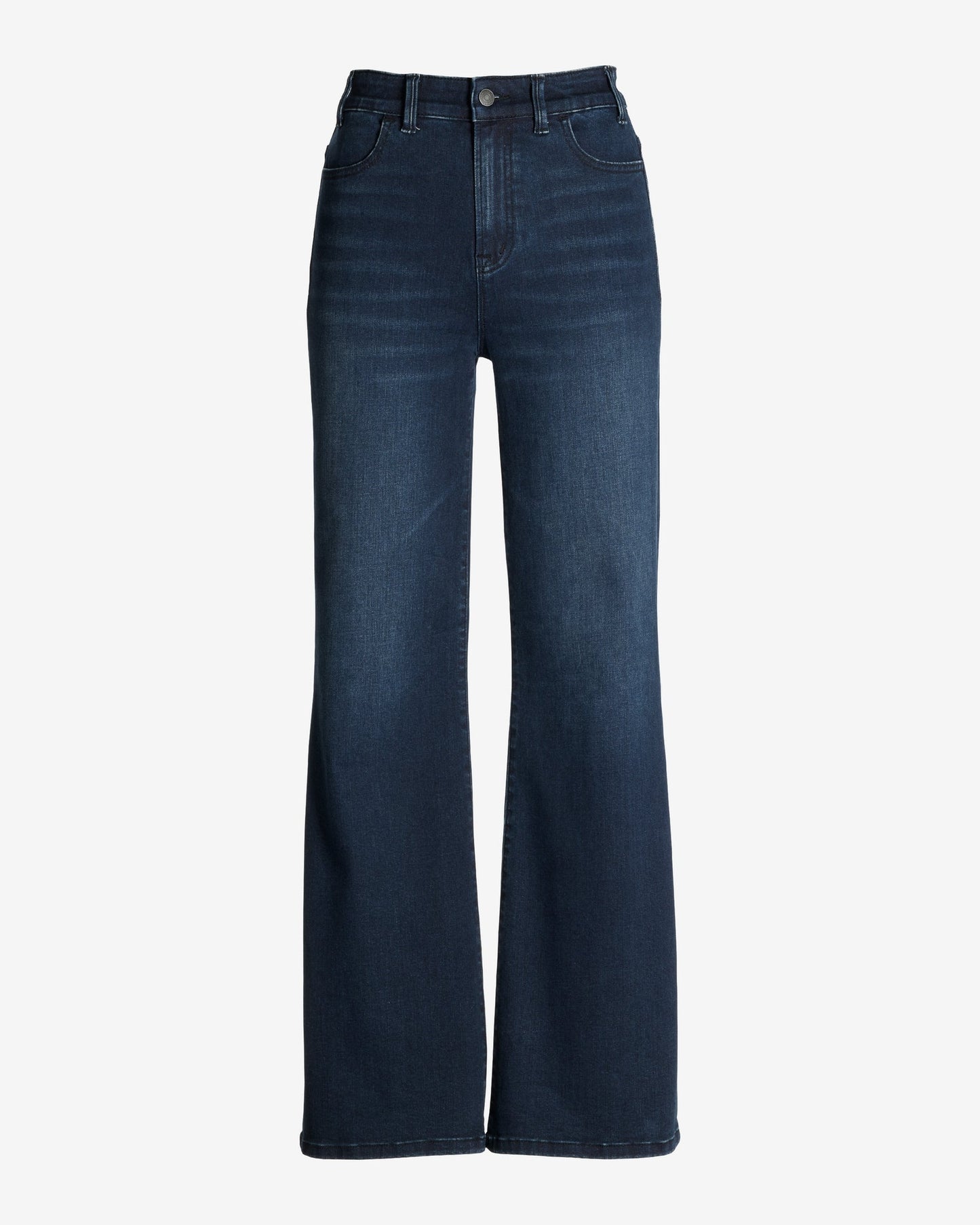 Malibu High-Rise Wide Leg Jean Dark Wash Denim