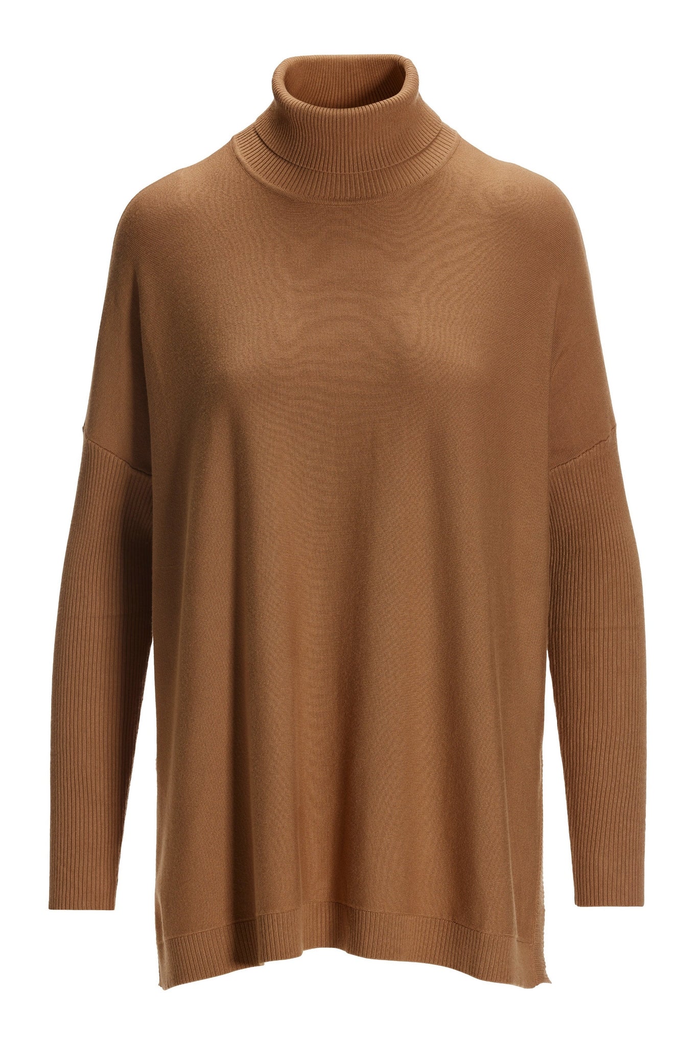 Turtleneck Tunic Brown