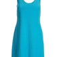 Loop Terry Grommet Scoopneck Dress Splash Blue