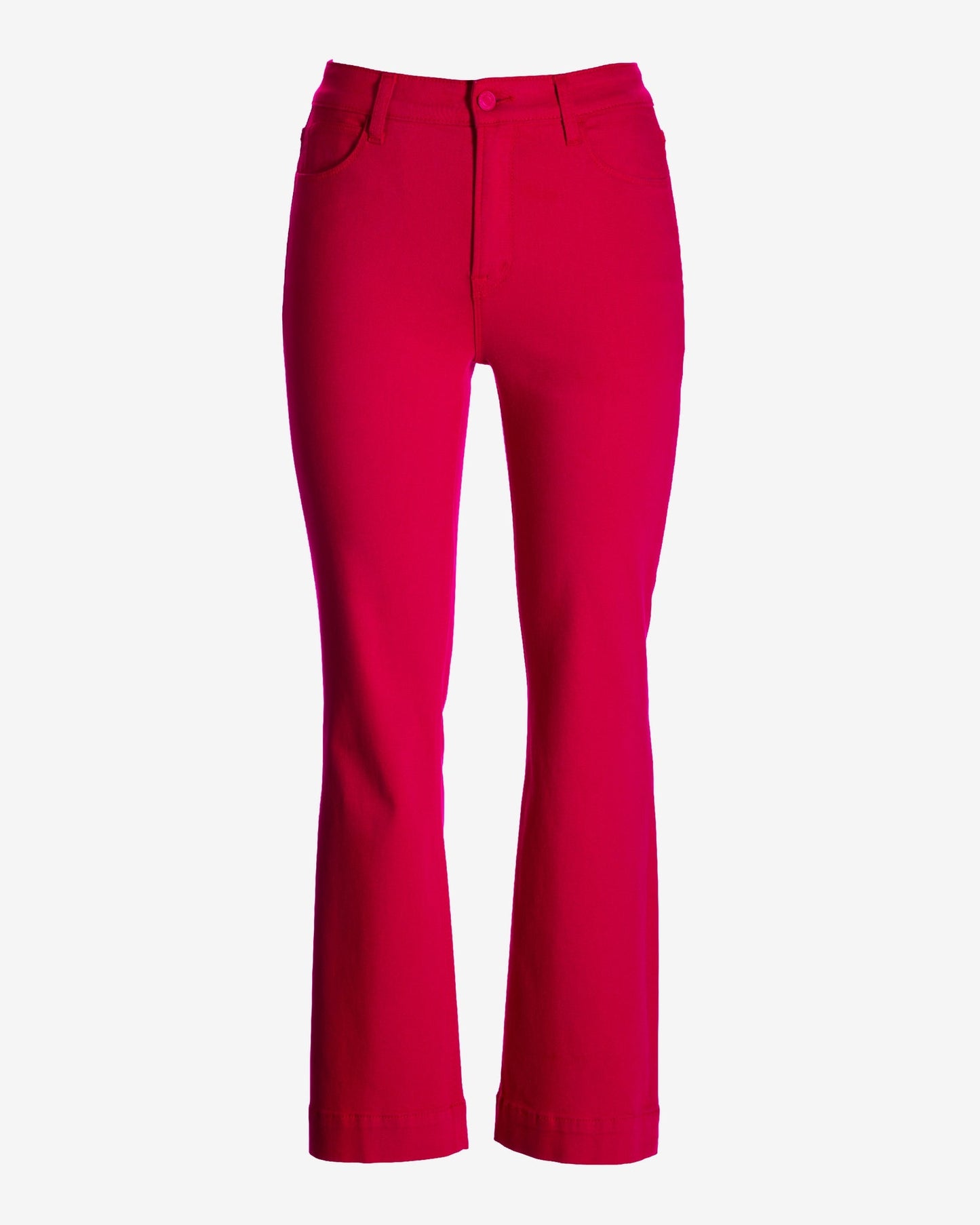 Monterey Kick Flare Ankle Jean True Red