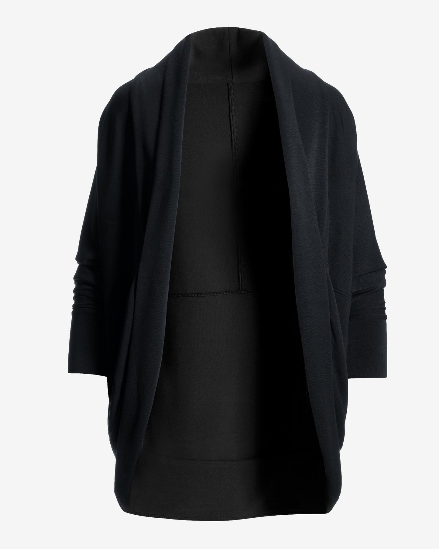 Luxe Lounge Cocoon Cardigan Black