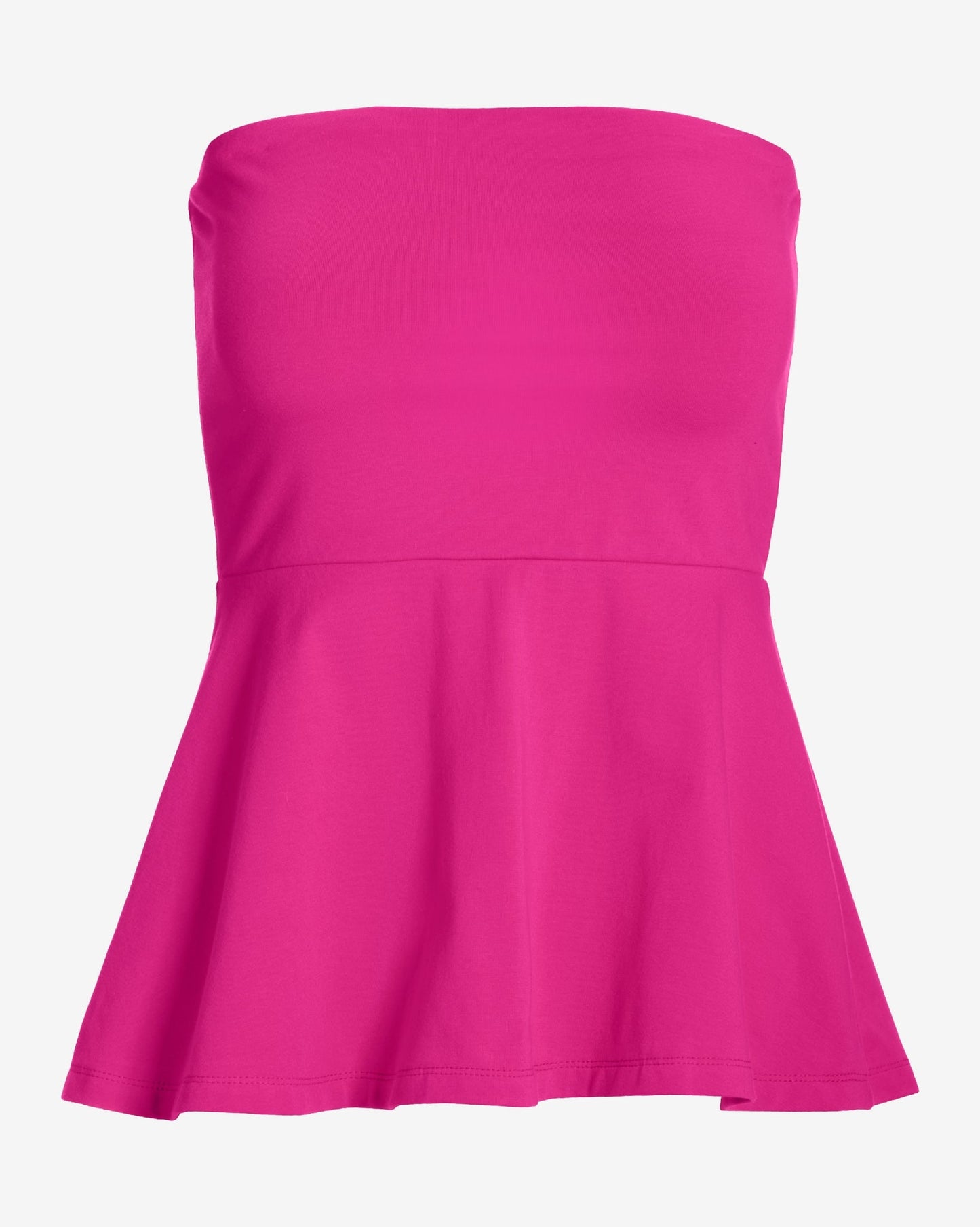 So Sexy Peplum Tube Top Blossom