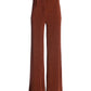 Malibu Slinky Knit Pleated Wide Leg Pant Copper
