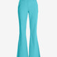 Monterey Modern Bootcut Side-Slit Trouser Pant Blue Radiance