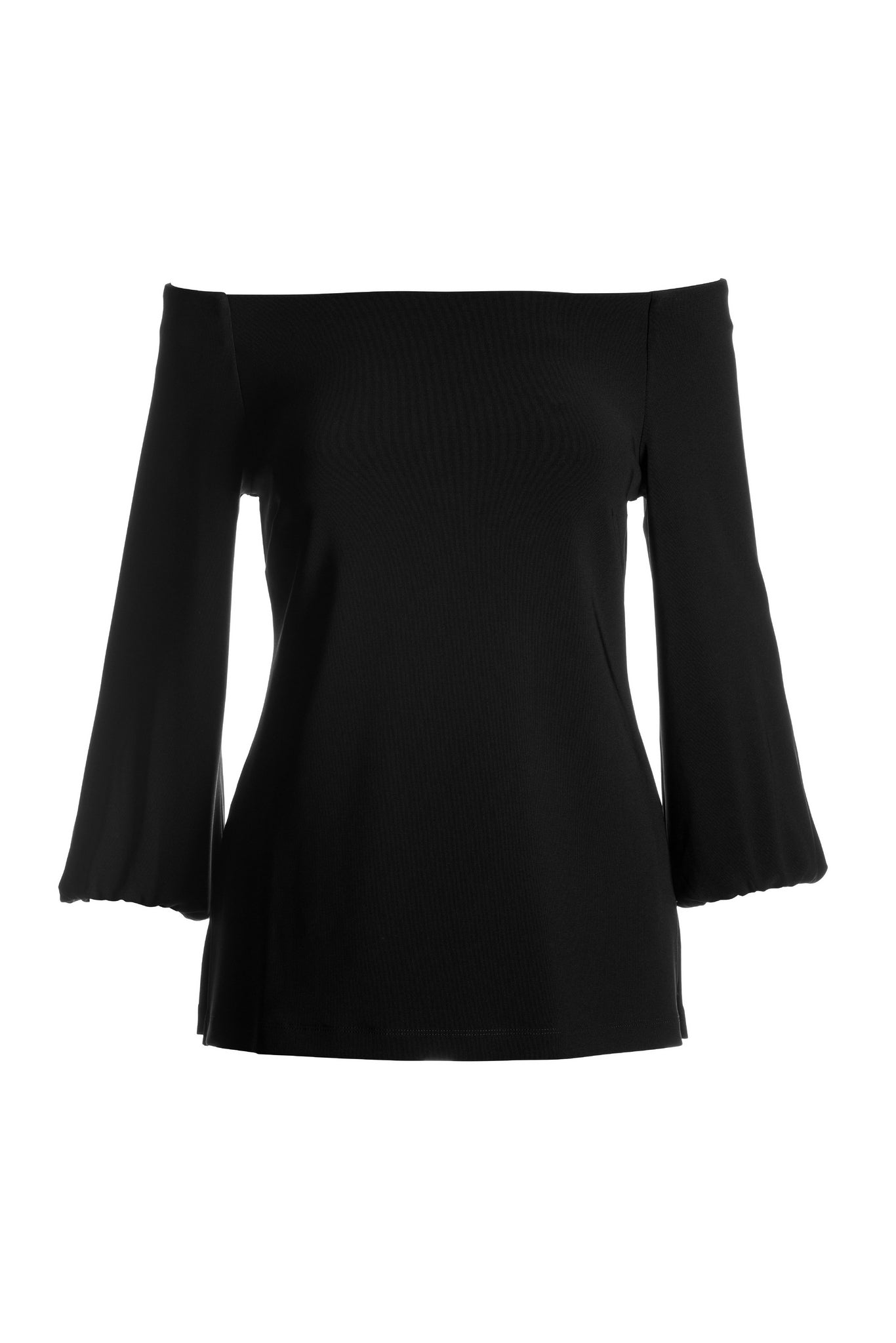 Beyond Travel Off The Shoulder Top 2BK90 Jet Black