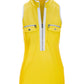 Sleeveless Chic Zip Top Lemon Zest