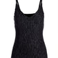 Lace Front V-Neck Cami Top Proper Black