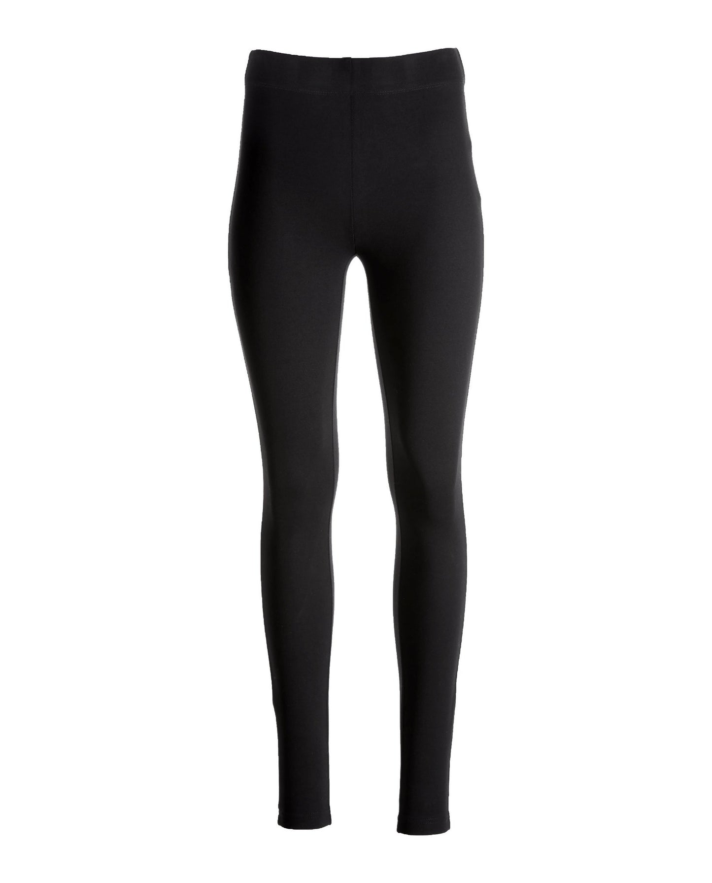 Ponte Knit Pull On Legging Black