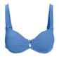 Swim Sense V Wire Bikini Top Cornflower Blue
