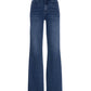 Malibu High-Rise Wide Leg Jean Dark/Medium Denim