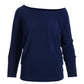Beyond Travel Slouchy Top Maritime Navy
