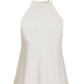 Beyond Travel High-Neck Knit Top Ivory Coast