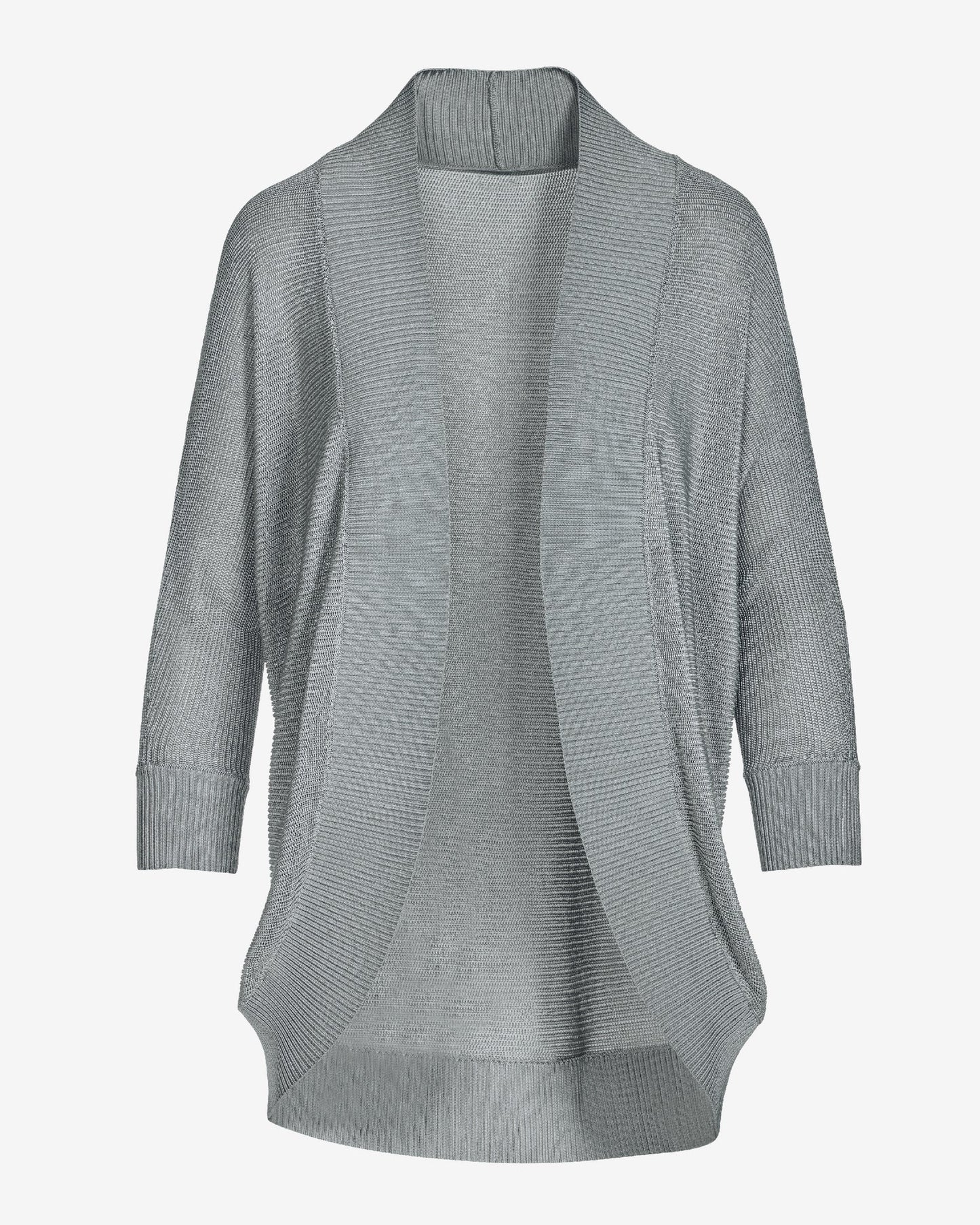 Effortless Cocoon Cardigan Silver