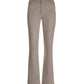 Monterey Faux Suede Five Pocket Bootcut Pant Gray