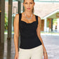 Pearl Chain Necklace Silver