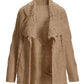 Short Cable Detail Cardigan Taupe