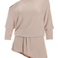 So Soft Asymmetrical Slouchy Tunic Oatmeal