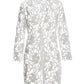 Lace Hip Length Duster White