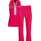 Sleeveless Chic Zippered Coordinates Set Azalea