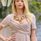 Chunky Stone Necklace Natural