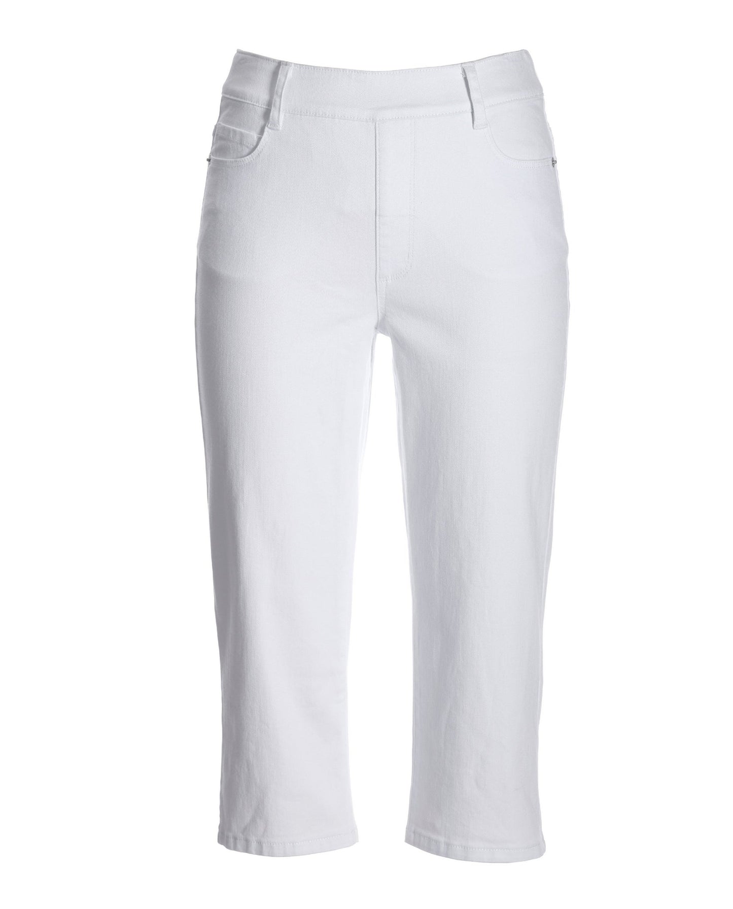 Hampton Pull On Pedal Pusher White