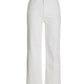 Malibu Wide Leg Cropped Jean White