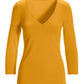 So Sexy V Neck Top Golden Glow