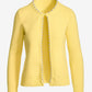 Pearl Trim Cardigan Pale Banana