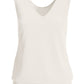 Beyond Travel Sleeveless Blouson Top Ivory Coast