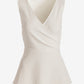 Beyond Travel Surplice Peplum Top Ivory Coast