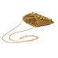 All Over Pearl Clutch Gold