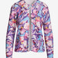 Printed Pearl Trim Cardigan Paris Fleurs