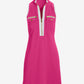 Sleeveless Chic Zip Dress Blossom