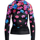 So Chic Floral Turtleneck Knit Top Black Multi
