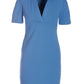 Casual Polo Dress Marina Blue