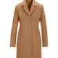 Classic Tailored Coat Camel
