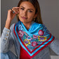 Boston Proper Printed Scarf Florence Fleur