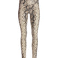 Off White Snake Faux Leather Legging Off White Multi