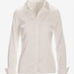 Sophia Button-Up Charmeuse Blouse Off White