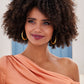 Statement Hoop Earring Gold