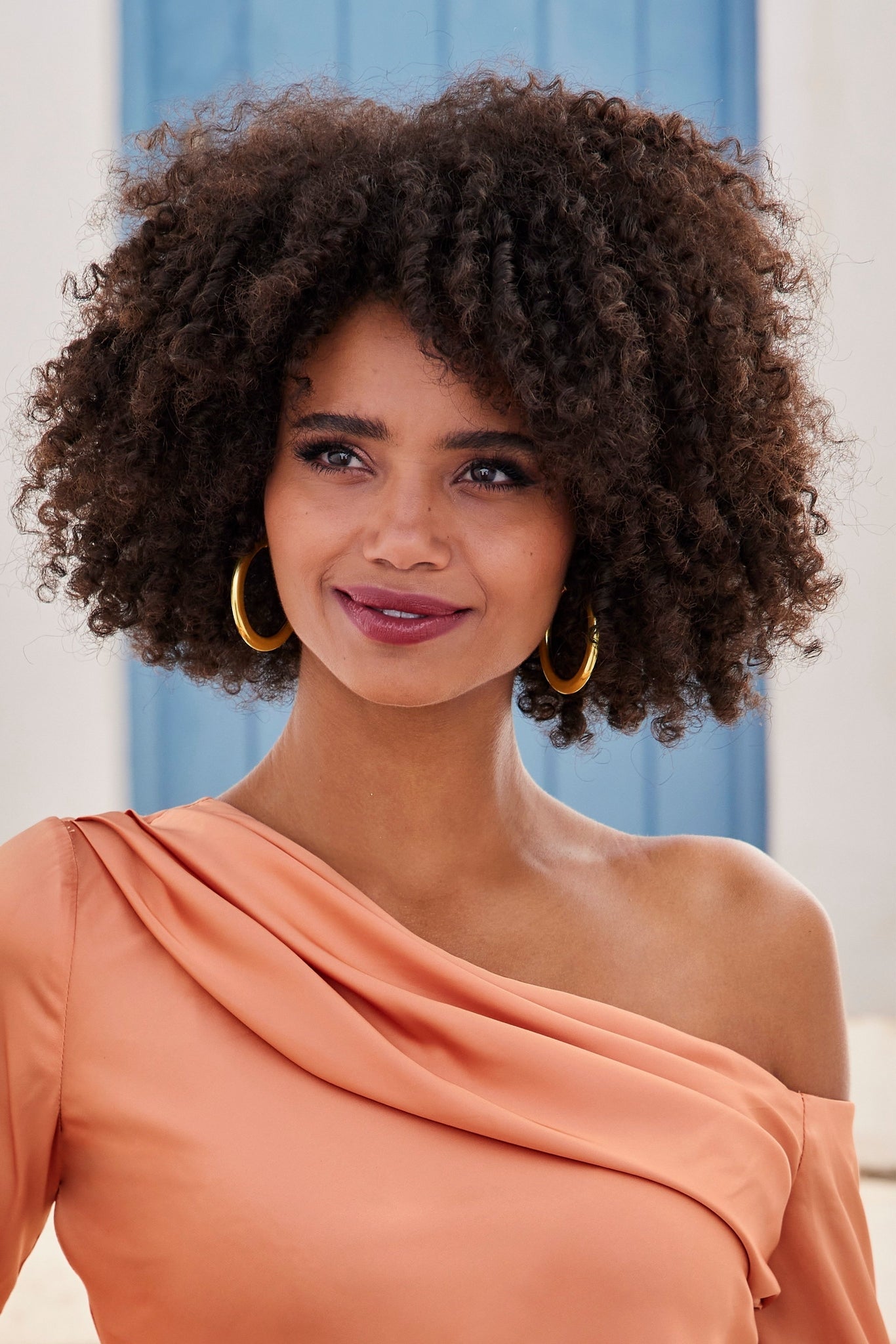 Statement Hoop Earring Gold