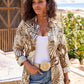 Raffia Fringe Belt Natural