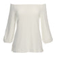 Beyond Travel Off The Shoulder Top 2BK90 Ivory Coast