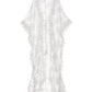 Mixed Lace Duster White